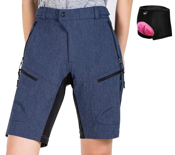 Cycorld Women's-MTB-Shorts-Mountain-Bike-Cycling-Shorts Baggy-Fashion ...