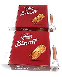 Lotus Biscoff Cookies 2 Boxes (4 Packets per Box)