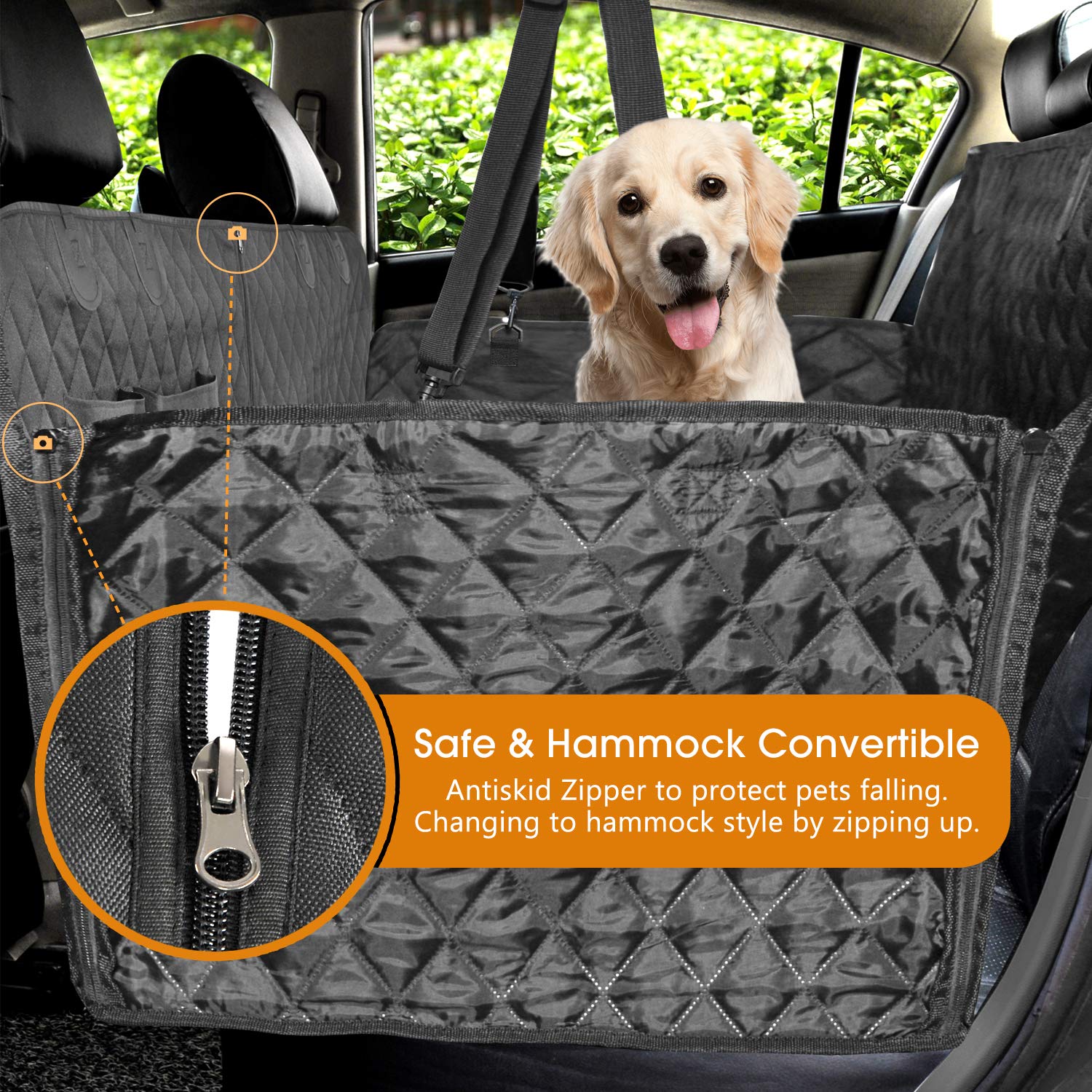 hammock style dog car seat covers
