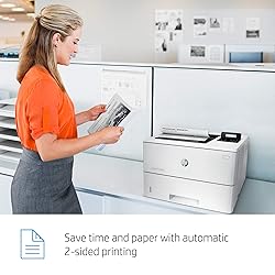 HP LaserJet Pro M501dn Duplex Printer with
