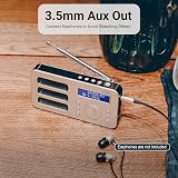 August MB225S DAB/DAB+/FM Digital Radio Portable Silver 40 Presets view 5