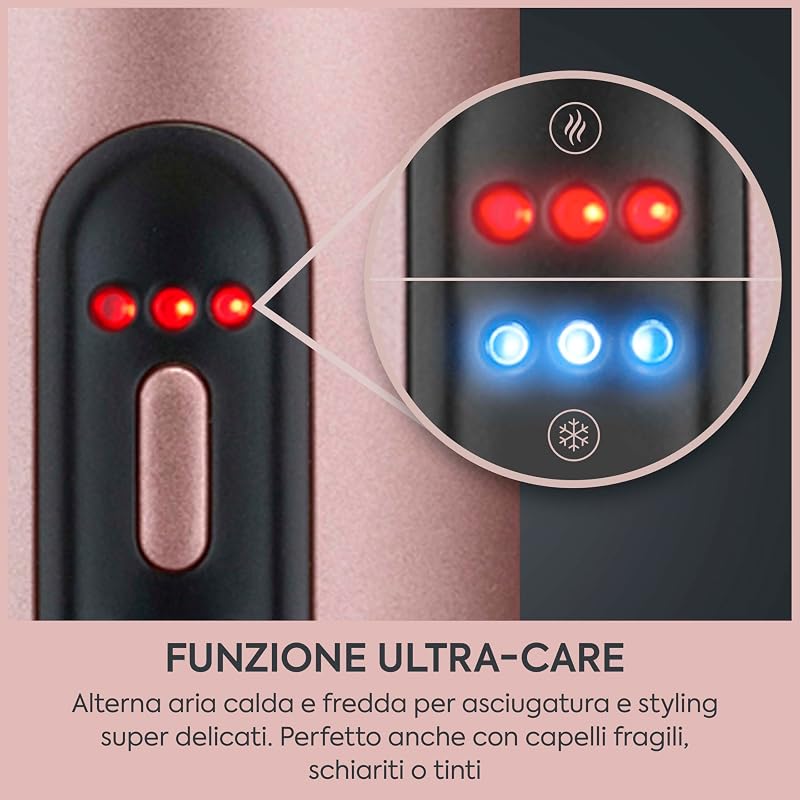 Air Wand, Asciugacapelli, Piastra Lisciante, Styler e diffusore