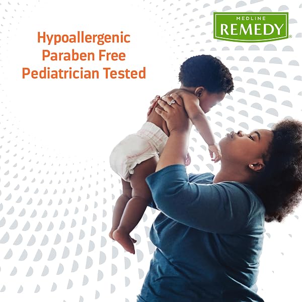 MEDLINE REMEDY CLINICAL ZINC OXIDE PASTE SKIN PROTECTANT (4 OZ TUBE), VANILLA SCENT, DIAPER RASH CREAM, INCONTINENCE CARE, WETNESS PROTECTION, PARABEN FREE, HYPOALLERGENIC, ADULTS, CHILDREN