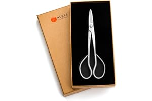 TIANBONSAI Bonsai Scissors Professional Grade Bonsai Shears Alloy Steel Bonsai Tools Equip With Tool Bag (MT-LBS-180)