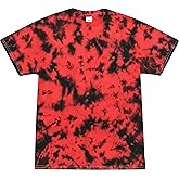 Colortone Crystal Wash Tie Dye Short Sleeve T-Shirt for Men and Women