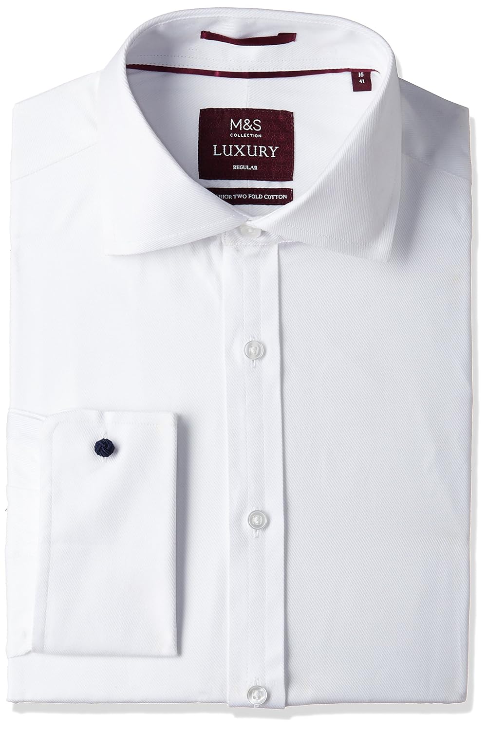 Buy Marks & Spencer Men's Regular Fit Formal Shirt at Amazon.in