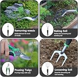 Fixmend 11 Piece Garden Tool Set Aluminum Alloy with Storage Bag view 6