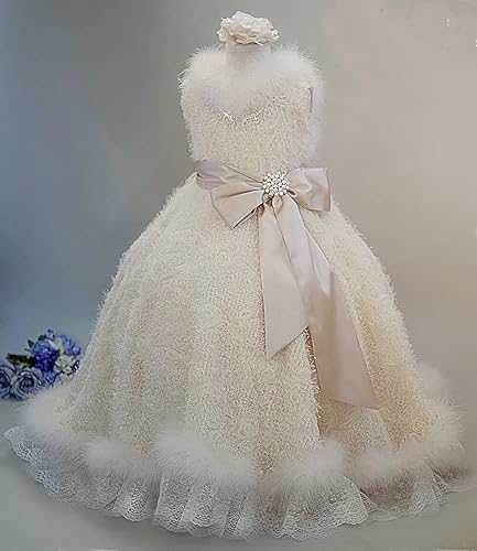 soft flower girl dresses