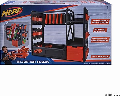 nerf elite storage rack
