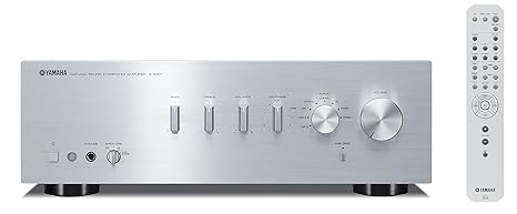 Yamaha A-S301 Stereo Vollverstärker inkl. D/A Wandler silber