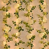 MARTINE MALL 4 Pcs 26FT Artificial Eucalyptus