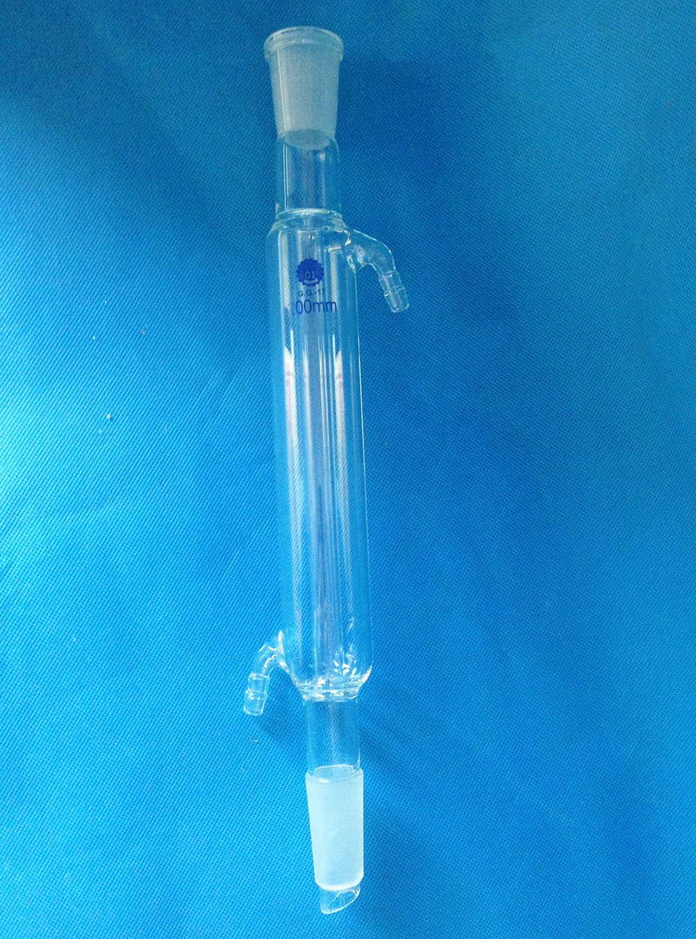 Glass Liebig Condenser with 24/40 Joint 200 mm Jacket Length Lab Glass