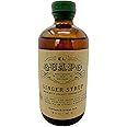 El Guapo Bitters Ginger Syrup 8.5 oz – Complex Non Alcoholic Cocktail Mixer with Galangal – Gluten Free, Vegetarian & Non GMO - Made in New Orleans with Sustainable Packaging