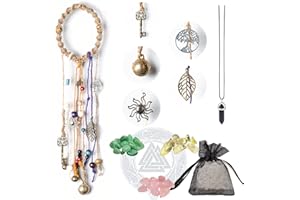 97 DECOR Witch Bells for Door Knob for Protection - Spiritual Witches Bells for Door, Wicca Altar House Doorknob Protection Bell, Pagan Witchy Supplies Kit, Wiccan Gifts Witchcraft Decor for Home