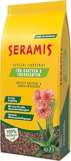 Seramis Ton-Granulat als Pflanzenerden-Ersatz für Kakteen und Sukkulenten, Spezial-Substrat, 7 Liter