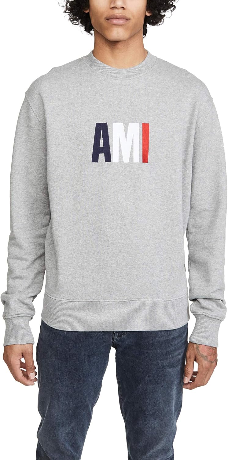 ami logo sweatshirt
