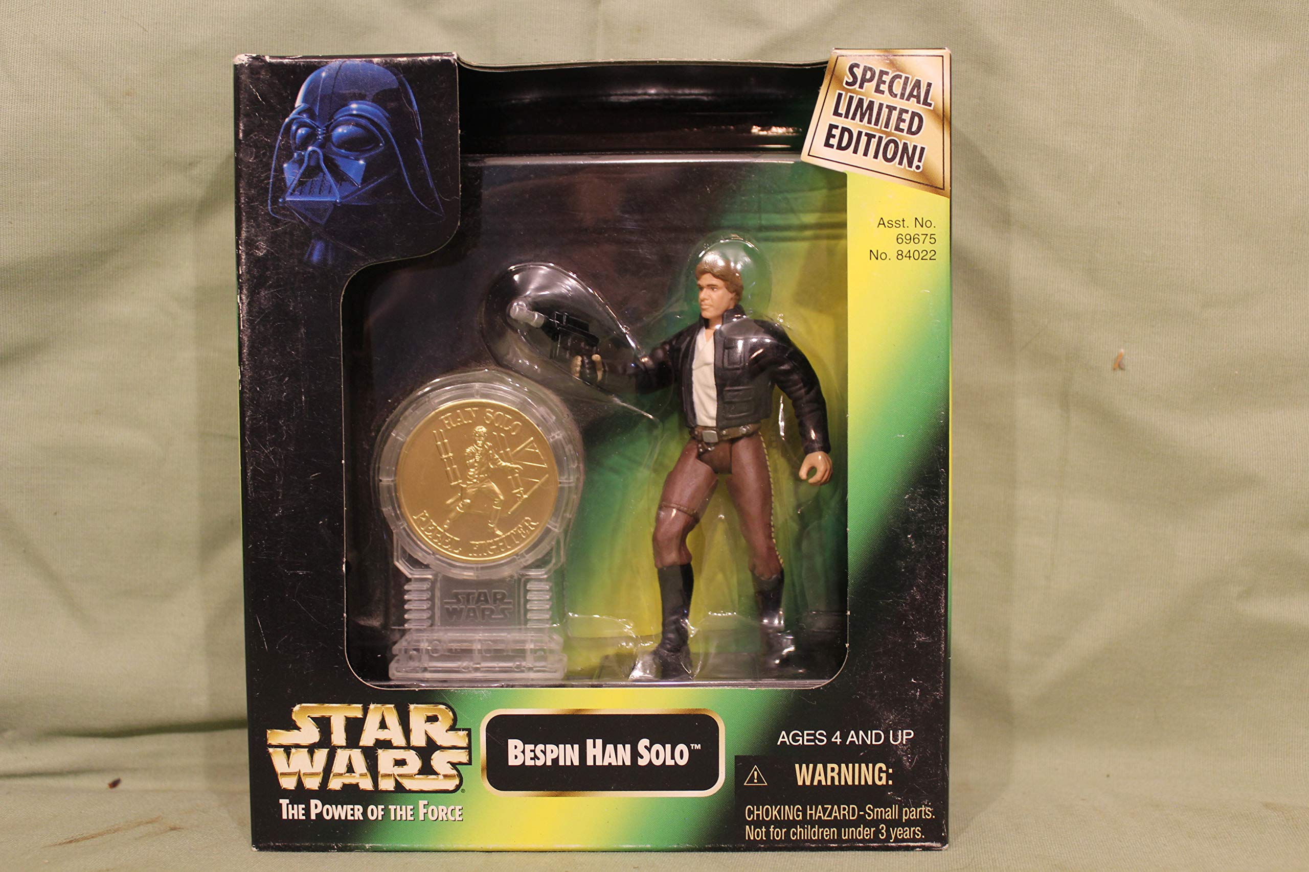 Star Wars Power of the Force Bespin Han Solo Special Limited Edition with Millennium Minted Coin