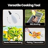 Gourmet Easy Silicone Basting Brush with Sauce Bottle Oil Dispenser Heat view 2
