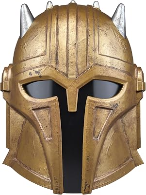 The Black Series The Armorer, casque électronique premium, article de cosplay pour adulte, dès 14 ans