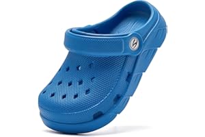 WOUEOI Boys Girls Garden Shoes Toddler Cartoon Slides Sandals Kids Clogs