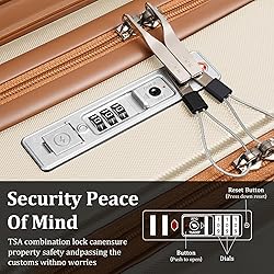 imiomo Luggage Sets 5 Piece with TSA