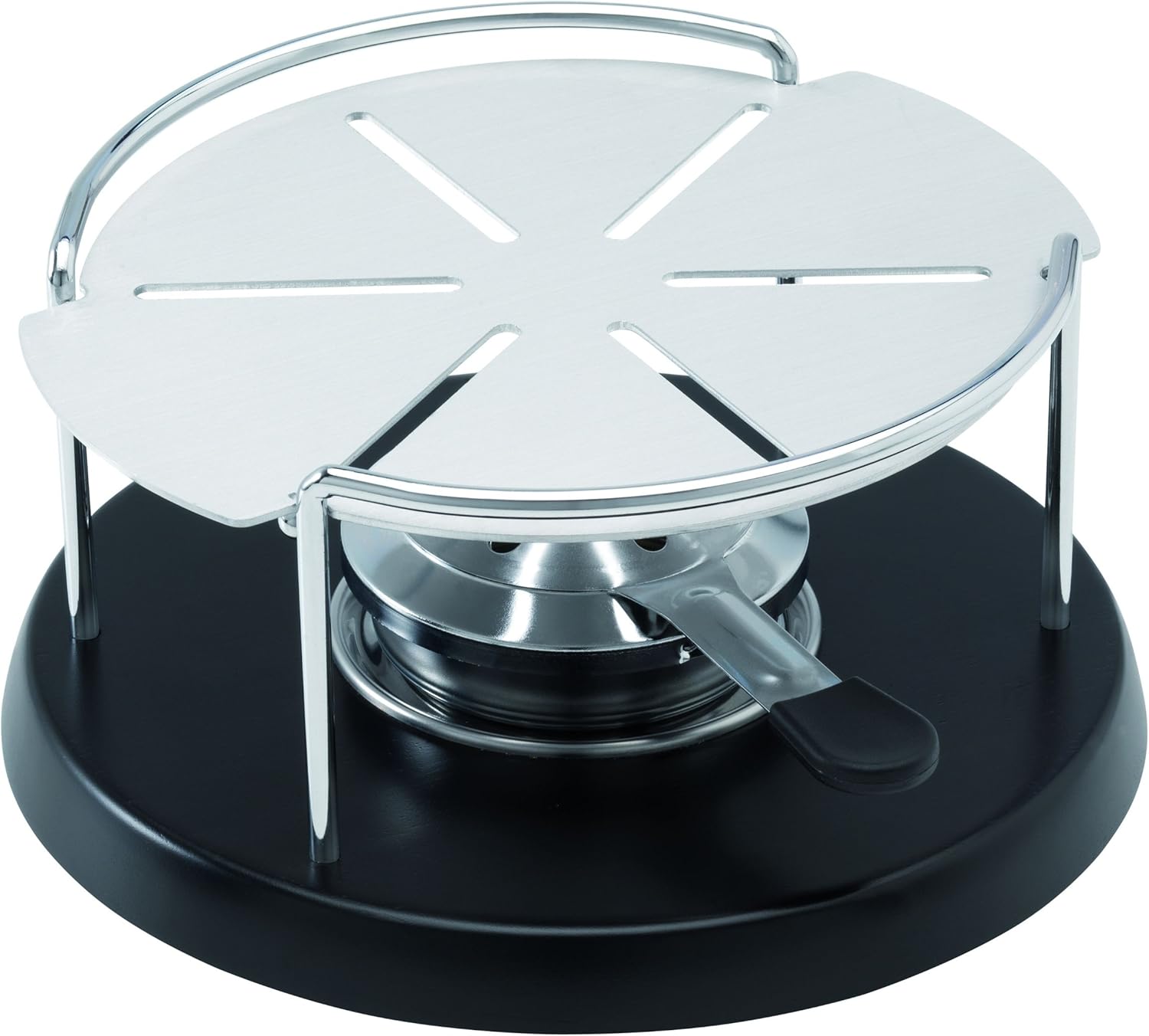 KUHN RIKON 32199 Fondue Fleisch-/Käsefondue Rechaud mit Aluwärmeverteilplatte