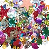 Chenkou Craft 1 Bag 100grams Assorted Styles Sequin for Wedding Christmas Clothes Jewelry Sequins (Assorted 100grams)