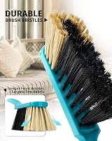 MR.SIGA Dustpan and Brush Set Pack of 2 Blue Grey view 5