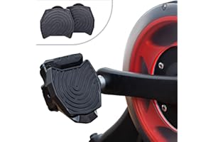 Crostice Pedals for Regular Shoes Compatible with Peloton Bike & Bike Plus, Pedal Converter for OG Bike & Bike+, Exercise Bik