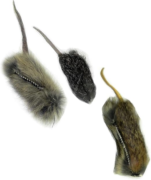 real fur mice cat toys