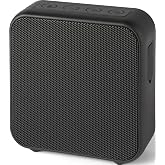 Amazon Basics Bluetooth Speaker Wireless, IPX5 Waterproof, 6 Hour Playtime, Compact Size for Home, Outdoor, Black