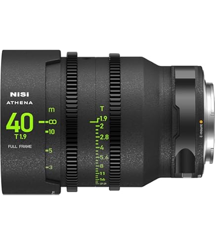 Amazon.com : NiSi 35mm Athena Prime Full Frame Cinema Lens T1.9 (E