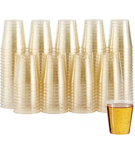 Nuanchu 1500-Pack Neon Plastic Shot Glasses - 1 Oz Disposable Cups For Parties, Bulk Set - View #9
