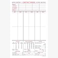 All7s Bridge Score Pad Set - 5 Pads (250 Sheets) With Game Instructions, 5.5x8.5 Inch, Trick Values Printed