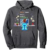 Eat, Sleep, Code. Computer Science Programming Hoodie Pullover Hoodie