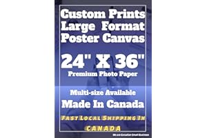 Custom Poster Prints - Made in Canada - Premium Borderless Printing- Upload Your Image/Photo, Personalized Photo to Poster Pr