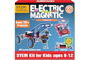 Butterfly EduFields 30in1 STEM Kits for Kids Age 8-10-12 | STEM Toys for Ages 8-13 | Electricity & Magnetism | Science Project Kit for Boys & Girls Aged 8-10-12-14 | Best Educational Birthday Gift