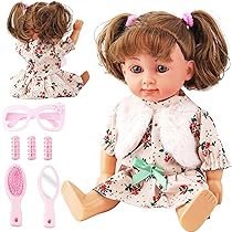 SMIESSKIDDO Baby Doll - 12" Interactive Talking Dolls with S