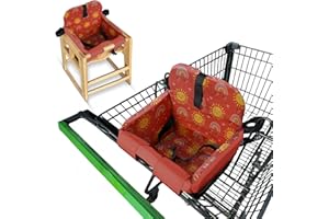 Shopping Cart Cover for Baby, High Chair Cover, Grocery Cart Cover, Cart Seat Cover for Baby, Shopping Cart Seat (Sun Rainbow
