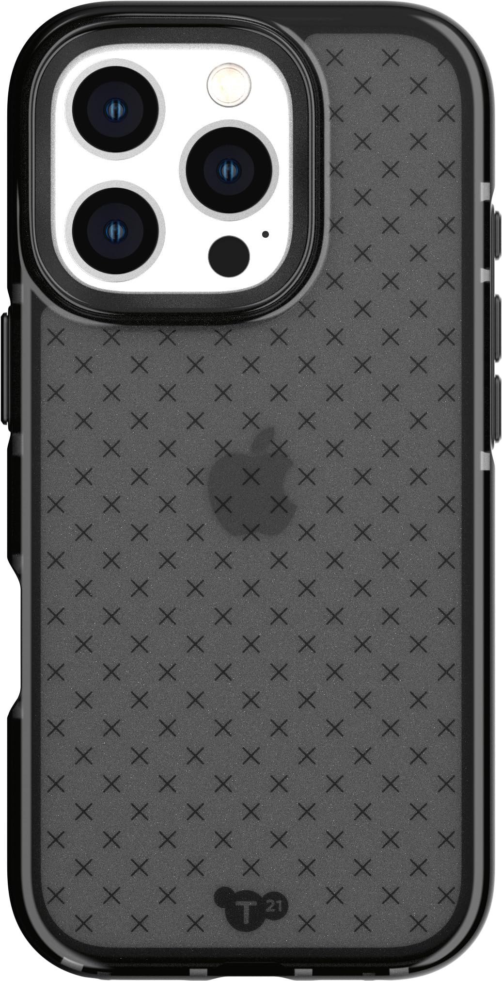 Tech21 EvoCheck for iPhone 16 Pro Impact Protection Case - in Smokey Charcoal