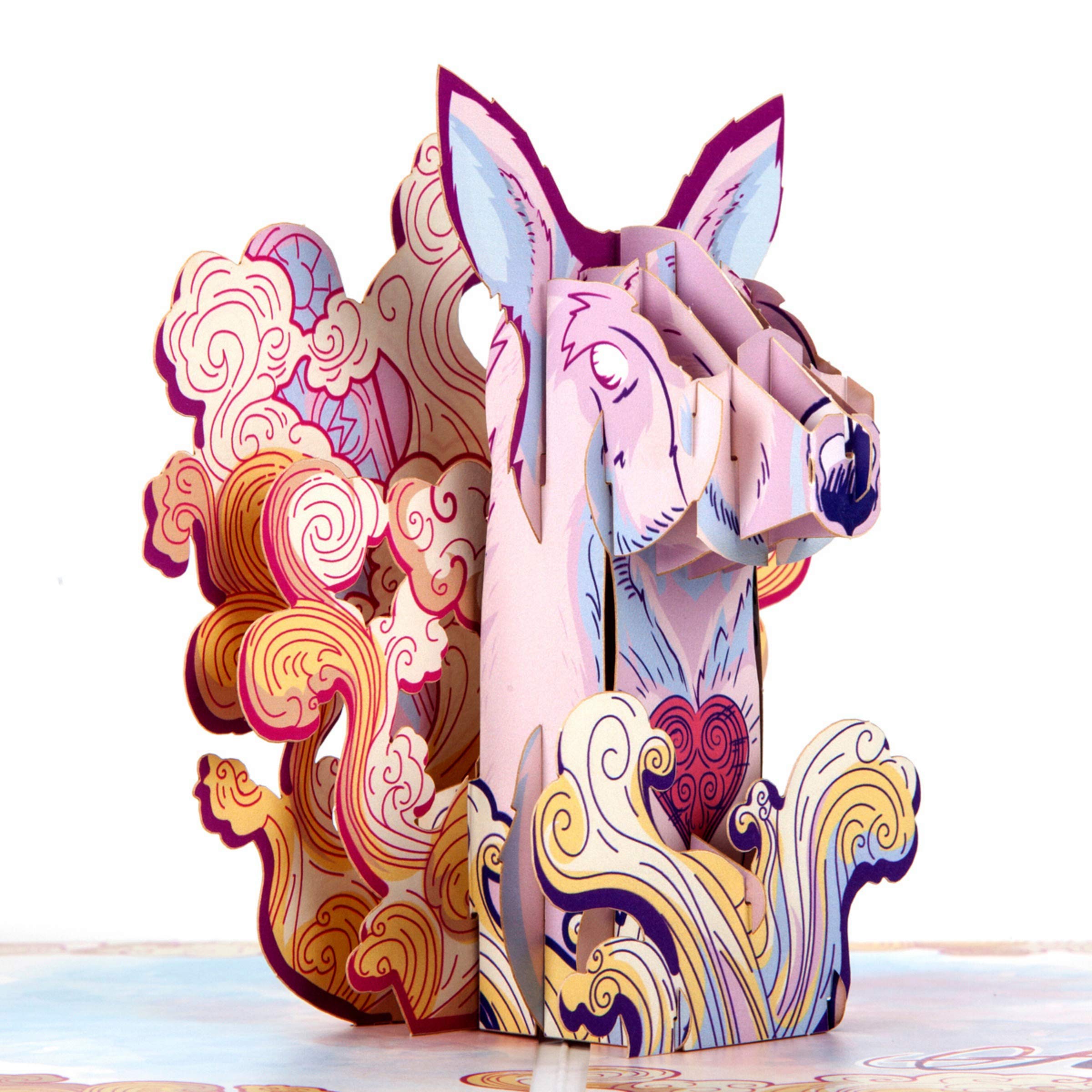 Cardology - Harry Potter Anniversary Pop Up Card | Romantic Patronus Valentine's Day Card For Wife Or Girlfriend | Officially Licensed