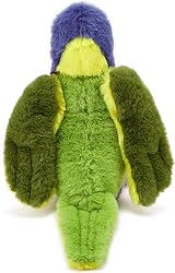 Zappi Co Ultra Soft Rainbow Lorikeet Plush Toy 21 cm Recycled view 6