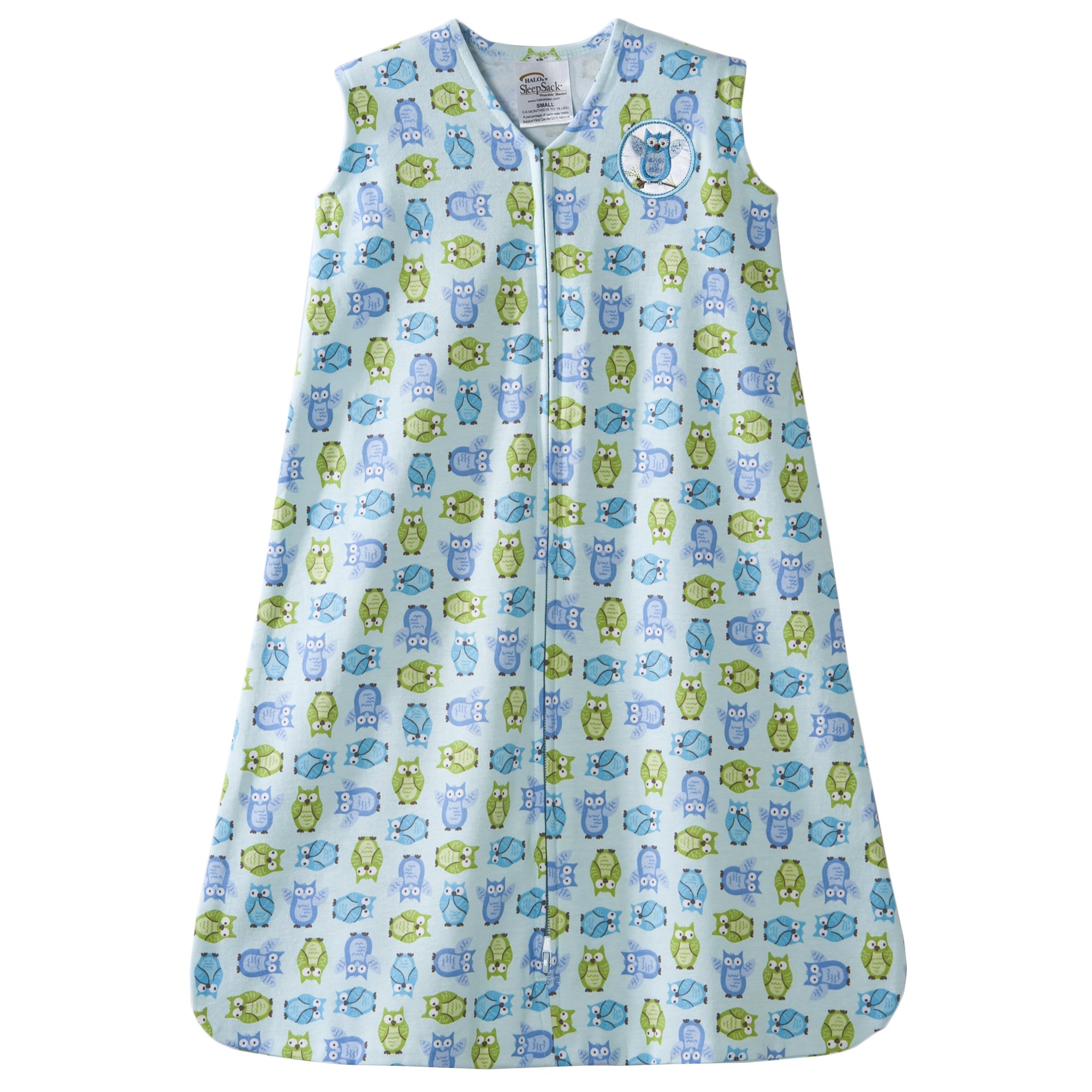 HALO SleepSack 100 Cotton Wearable Blanket, Soft Pink