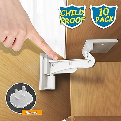 Child Safety Cabinet Locks Bigroof Newest Version Heavy Duty