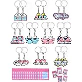 KAFUN 20PCS Cheer Keychains Cheerleading Gifts Cheerleader Coaches Gift Cheer Team Gift Cheer Accessories for Girls(Mix)
