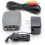 THE CIMPLE CO RF Modulator - RCA Composite to RF Coaxial - Converts Standard Definition Signals to Coax, Includes AV Cable