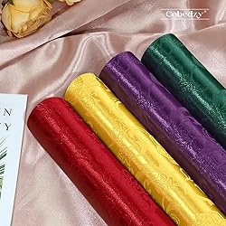 Cobedzy Pureple Satin Fabric by The Yard - 1 Yard