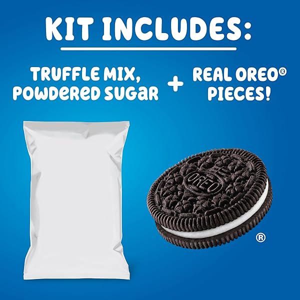 BETTY EXCLUSIVES OREO TRUFFLES MIX, MADE WITH REAL OREO COOKIE PIECES, 8.6 OZ