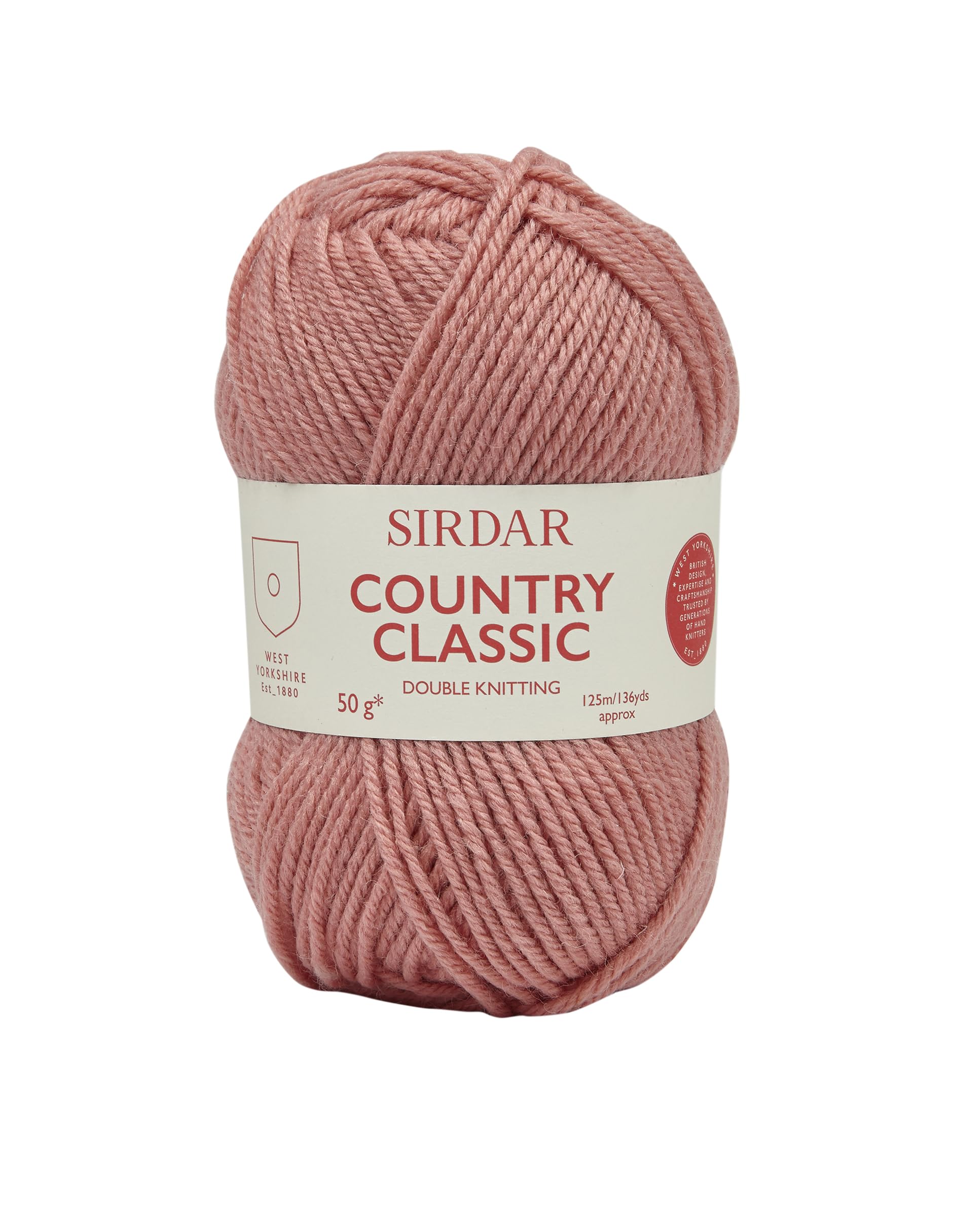 Sirdar Country Classic DK Double Knitting, Coral (856), 50g