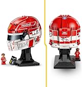 LEGO Editions Scuderia Ferrari HP Charles Leclerc Helmet 43014 F1 Kit view 3